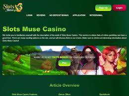 Discover the Exciting World of Slots Muse Casino & Sportsbook